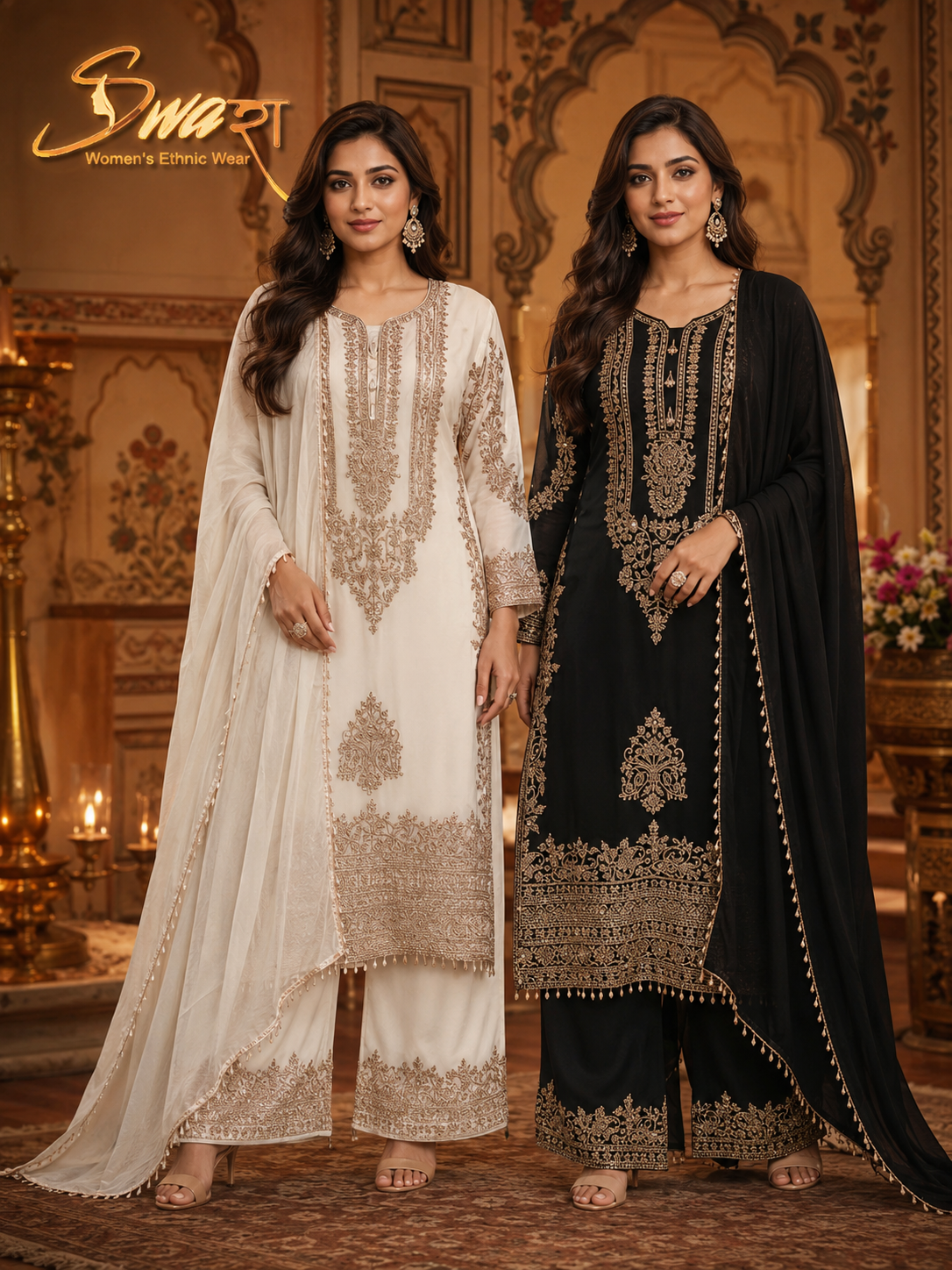 Warda Floral Lawn Suit